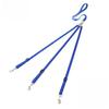 Correa para Perro de Tres Cabezas, One-To-Two, One-To-Three Correa Desmontable, Correa para Paseo de Perros para Perros Grandes, Medianos y Pequeños, Retráctil y Anti-Escape