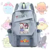 Mochila temática del Reino de Locke, azul aqua, con diseño de chispa, adecuada para niños y niñas, gran capacidad, versátil, ligera y de doble hombro