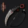 Jogo Periférico Arma Modelo Coelhinho Faca Ruitu Lâmina Dobrável 22cm Artesanato Totalmente Metálico Dropshipping