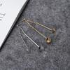 Versión coreana de los nuevos pendientes de anillo de línea geométrica, pendientes de moda, pendientes largos transfronterizos, personalidad exagerada, fabricantes al por mayor