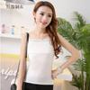 2026 Novo Top Fashion de Cor Sólida em Modal Estilo Coreano Camisola Camada Base Feminina Roupa Profissional Conjunto Pequeno