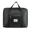 Elegante Bolsa de Equipaje de Sarga, Bolsa de Viaje de Gran Capacidad, Bolsa para Guardar Ropa de Corta Distancia, Bolsa de Gimnasio Portátil de Mano, Bolsa de Maternidad
