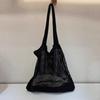Nuevo Diseño Nicho Bolso de Hombro de Alta Gama Bolso Tejido Sobaco Bolso de Tela Tejida con Agujeros Calados de Verano para Mujer