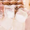 Agita el sonido de la bolsa de hielo auto sellante bolsa de hielo desechable molde de hielo congelado bolsa de hielo 1 paquete 10 240
