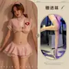 Lencería sexy, uniformes seductores, deseo puro, pijamas para talla grande de busto pequeño, conjunto de juego de rol de enfermera, ropa de cama