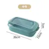 Caja de Almacenamiento Refrigerador de Almacenamiento al Vacío y Congelado de Grado Alimenticio, Lonchera Segura para Microondas, Caja Sellada de Almacenamiento de Frutas Calentable