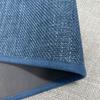 Alfombrillas Tejidas para Baño Imitación Lino Entrada de Baño Alfombrillas Antideslizantes Alfombra Absorbente Resistente a Manchas Alfombrillas de Secado Rápido