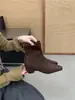 Botas elásticas de punta cuadrada estilo coreano First Encounter Season, botines cortos para mujer, nueva colección otoño/invierno 2026, con diseño interior para aumentar la altura, botas adelgazantes, elegantes botas de montar