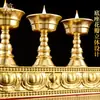 Lámpara de Mantequilla LED Electrónica de Xizang para Uso en Interiores, Luz de Larga Duración, Lámpara de Ofrenda para Adorar a Buda, Dios de la Riqueza y Guanyin, Pieza Decorativa