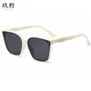 2026 Nuevo Estilo Transfronterizo GM Gafas de Sol Versión Coreana para Mujer Cara Redonda Montura Grande Gafas de Sol para Hombre Cara Grande Protección UV Gafas de Playa