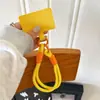 Estilo INS nueva aplicación color simple cordón anti-pérdida cuerda de muñeca llave doble hebilla cuerda de mano cordón para hervidor cámara