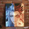 Pintura al Óleo Digital diy Nezha Ao C Animación Dibujos Animados Acrílico Coloreado a Mano Pintura al Óleo Regalo Creativo Pintura Decorativa