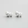 Anillo Rodante de Plata de Ley S999 Serpiente del Zodiaco Serpiente Corriendo Pulsera de Cordón con Cuentas DIY Accesorios 3D de Plata Dura para el Año de la Serpiente