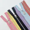 Fabricante Resina Nylon Metal Não. 3, não. 5, não. 8 Zíperes, Puxadores Coloridos, Acessórios para Vestuário