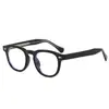 Armazones para Lentes de Prescripción con Inserto de Pines, Nuevo Modelo Transfronterizo, Réplica Asequible de Marcas Populares, Armazones para Lentes de Hombre, Armazones Redondos Retro, Armazones para Lentes de Mujer, Fabricante