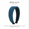 Versión Mejorada de Diadema de Estilo Tweed de Caña Alta Diadema de Terciopelo Estilo Hepburn Diadema Versátil de Ala Ancha Estilo Salida