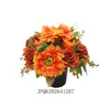 Novos produtos transfronteiriços: Guirlanda de Abóbora e Girassol de Outono, Halloween, Ação de Graças, Frutas de Jardim, Folhas de Bordo, Cemitério, Flores de Selim