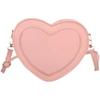 Bolso bandolera de moda, Simple y elegante 2023 Nuevo bolso de mujer moderno y popular, Bolso de hombro, Lindo bolso pequeño con forma de corazón de durazno para mujer