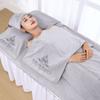 Traje especial de toalla para salón de belleza de punta cerrada toalla para cama toalla para manejo de la piel traje de toalla de baño LOGOTIPO imprimible