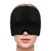 Bestseller transfronterizo: Diadema de gel de enfriamiento físico, diadema de compresa caliente y fría, mascarilla facial, antifaz de compresa de hielo, diadema de gel