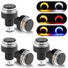 Luz de Trailer para Cadeira de Rodas Elétrica LED Luz Traseira Redonda Luz LED para Carro Luz LED para Caminhão 4 polegadas