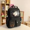 Nova mochila de alto valor estilo universitário para meninas japonesas ins transparente de grande capacidade para estudantes do ensino médio júnior