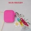 Funda protectora para auriculares Airpods aplicable con colgante de corazón funda protectora para AirPods Pro auriculares Bluetooth al por mayor