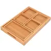 Bandeja de Bambú para Juego de Té Kung Fu Japonés Hogareño Simple Bandeja Seca de Burbujas Mesa de Té Bandeja de Té Pequeña Multifuncional Venta al por Mayor