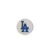[MLB] Los Ángeles dodge zapato flor de equipo zapato flor hebilla de zapato agujero zapatos decoración Hebilla de zapato de caucho suave PVC