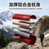 Bastón de senderismo, bastón de trekking, bastón para caminar al aire libre, unisex, bastón de trekking profesional antideslizante, aleación de aluminio, disponible para distribución
