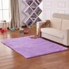Simple Color Sólido Seda Cabello PVC Forro Polar Tie-Dye Cabello Largo Mesa de Centro Sala de Estar Dormitorio Balcón Hogar Alfombra Tapete Alfombra Pequeña