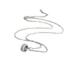 Collar Texturizado de Anillos Entrelazados para Mujer Lujo Ligero Nicho Sentido de Diseño de Alta Gama 2022 Nuevo Regalo de San Valentín para Novia