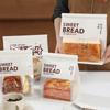 Bolsa para tostadas autosellable bolsa para pan de 450 gramos bolsa para embalaje de horneado de galletas de papa bolsa de papel de embalaje venta al por mayor comercial