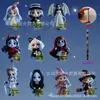 Transfronterizo 2D Plano Halloween Muñeca Linda Madera Colgante Juego de 10 Piezas Fantasma Ángel Calabaza Decoración del Hogar Colgante