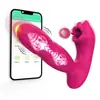 Calcinha vibratória feminina com língua telescópica, vibrador vestível para uso externo, masturbador massageador vibratório, produtos adultos em promoção