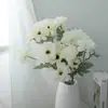 Venta al por mayor de girasoles artificiales para arreglos florales de boda, flores guía de piso, flores para jarrón de decoración de bodas de hotel y hogar