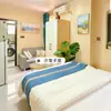 Mobiliario Hotel Jiayu Habitación Estándar Juego Completo de Colgador de Ropa, Gabinete de Té, Diseño e Instalación de Caja de Cama para Renovación, Fábrica de Origen de Mobiliario