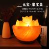 Envío Gratis para Fabricantes de Lámparas de Sal del Himalaya Lámparas de Noche Lámparas de Ambiente Cornucopia Mineral Decorativas Luces Nocturnas Lámparas de Mesa