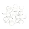 Ganchos de Oreja Redondos Multicolores Franceses y Hebillas para Pendientes Accesorios de Joyería DIY Pendientes Aros Abiertos para Cola de Joyería Venta al por Mayor Europea