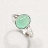 Anel de Dedo Simples e Versátil Sun Cloud New Vintage Jade Artificial Multicolorido Anel de Dedo Feminino Anel Versátil