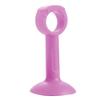 Manija de puerta de silicona con ventosa sin perforaciones, tope de puerta anticolisión para inodoro, alargado, grande, mediano, de plástico y goma.