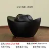 Latas de Té de Cerámica Zhaocai Jinbao tamaño pequeño Botella para Polvos Aromáticos Latas Yuanbao Gato Zhaocai Latas Selladas Recipientes para Almacenamiento de Granos Recipientes de Porcelana a Prueba de Humedad