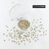 Dongzhou Diamante Redondo de Cristal 3mm Fundo Pontiagudo Diamante de Cristal K9 de Alta Qualidade Diamante para Nail Art Acessórios de Joias Fabricante