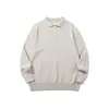 Ropa de Hombre Jiezhan Estilo Old Money Suéter Cuello Polo 26 Otoño/Invierno Nuevo Vintage Color Sólido Cálido Tejido Superior