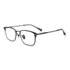 Armazón de Gafas de Negocios Casual Estilo Coreano Titanio Puro C0068K Retro Elegante Ultraligero Armazón de Gafas de Prescripción para Hombre Danyang Eyewear