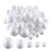 Bola hueca de espuma Bola hueca para manualidades Bola hueca de poliestireno Decoración de boda Espuma Hueca