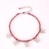 Moda Estilo Europeo y Americano Sencillo Hermoso Tobillera Estilo Ins Versátil Disparo Callejero Creativo Cadena de Mariposa de Diamante Tobillera Mujeres Venta al por Mayor