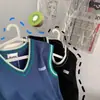 Chaleco de punto tipo suéter con cuello en V estilo universitario para adolescentes, Tejido holgado para primavera y otoño, Estándar regular