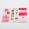 Fábrica de impresión de páginas tríptico para folletos A4 página única de apertura única para DM manual publicitario plegable folleto impresión de menús