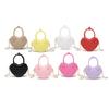 2025 Principios de Primavera Nueva Bolsa de Gelatina de PVC Amor Bolso Diamante Un Hombro Cruzado Bolso de Mujer Dulce Bolso Pequeño